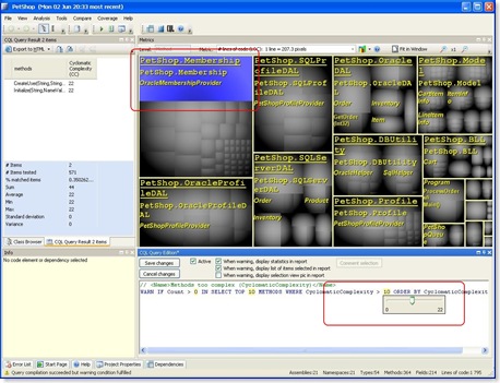 NDepend Screenshot 2