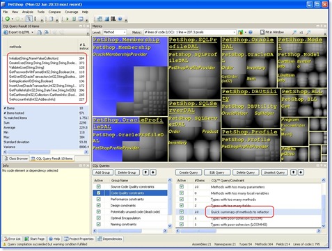 NDepend Screenshot 3