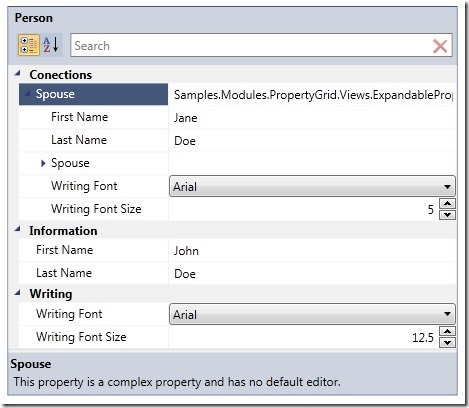 expandableobject