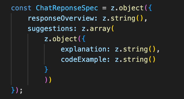 Shaping Ollama’s JSON chat response format